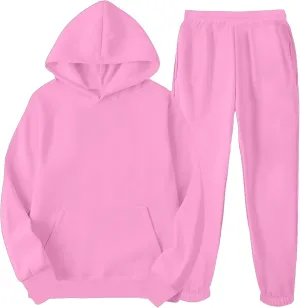 Lastesso Matching Sets Women Clothing Soft Fall Athletic Lounge Sweatsuits Sweatshirt Sweatpants 2 Piece Sets Tracksuits