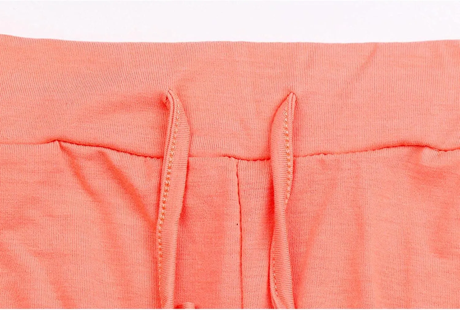 Lastesso Women Track Suits 2 Piece Set Crewneck Solid Tops and Baggy High Waist Sweatpants with Pockets Lightweight Sweatsuit