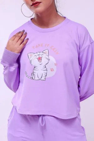 Lavender Cat full cord set
