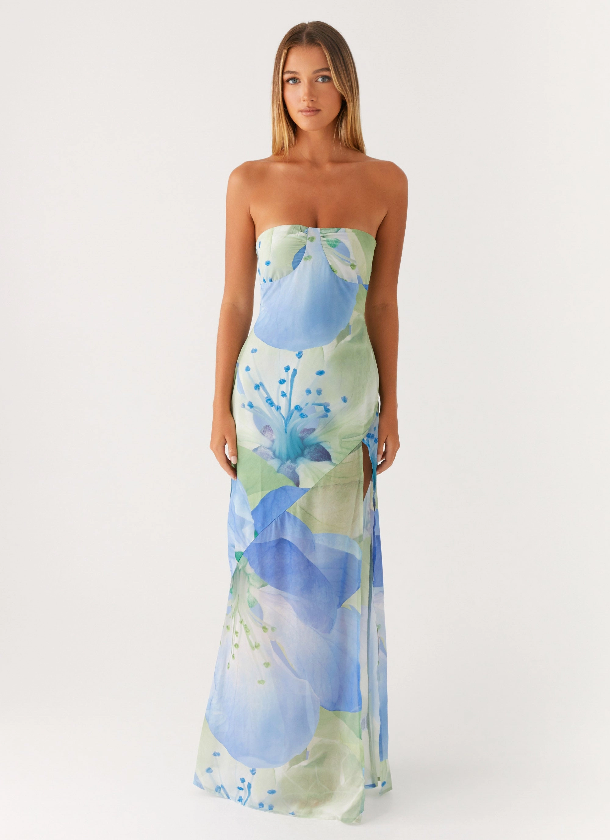 Lawson Maxi Dress - Flower Print Vibrant Layer