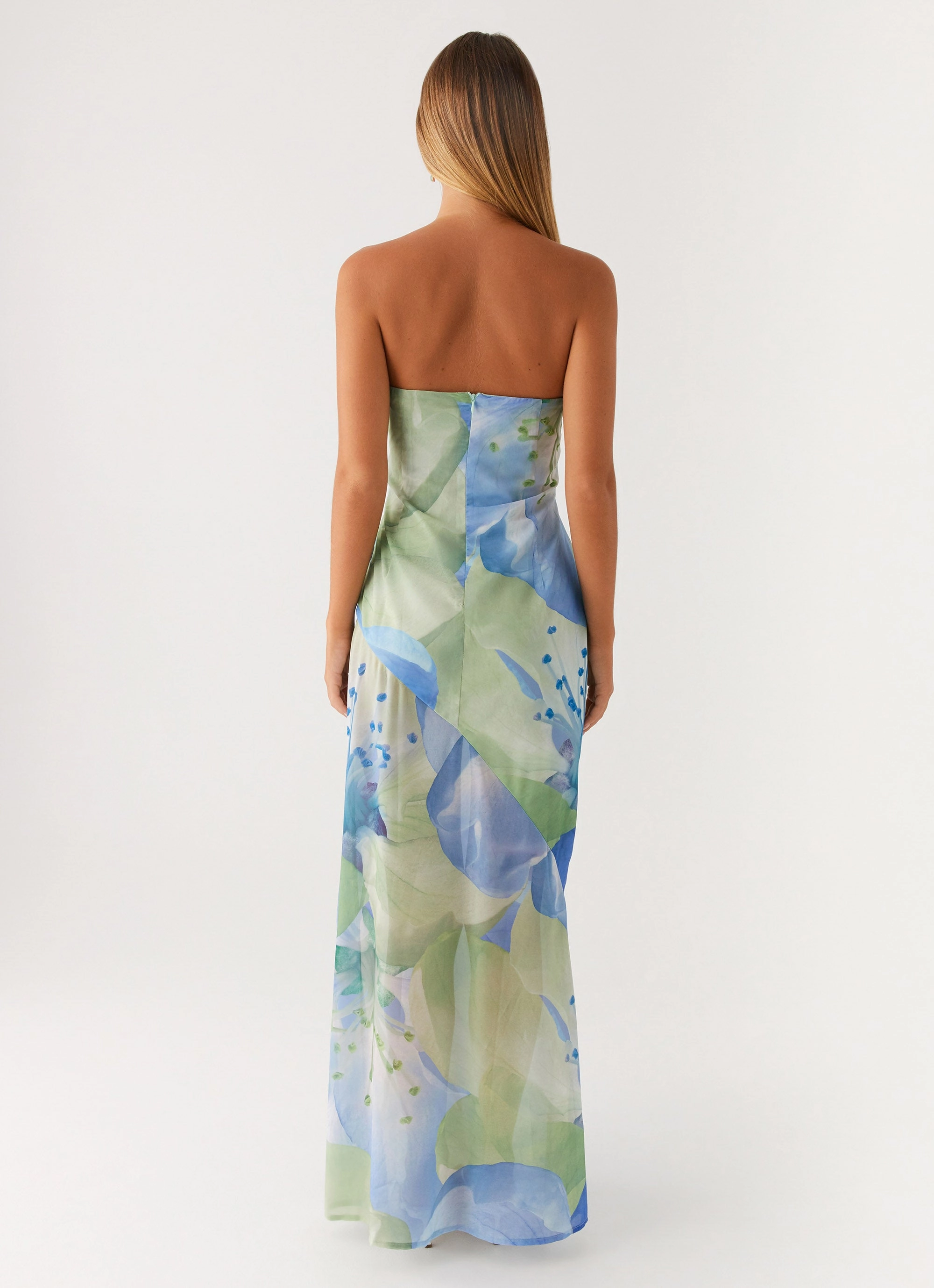 Lawson Maxi Dress - Flower Print Soft Stitch Classic structured dress