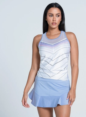 Water Repellent Coating Lavender Love Tie Back Tank