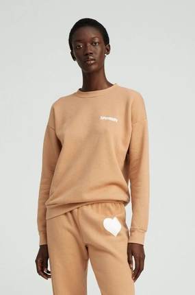 Thermal Insulation Tech Peach Logo Sweatshirt