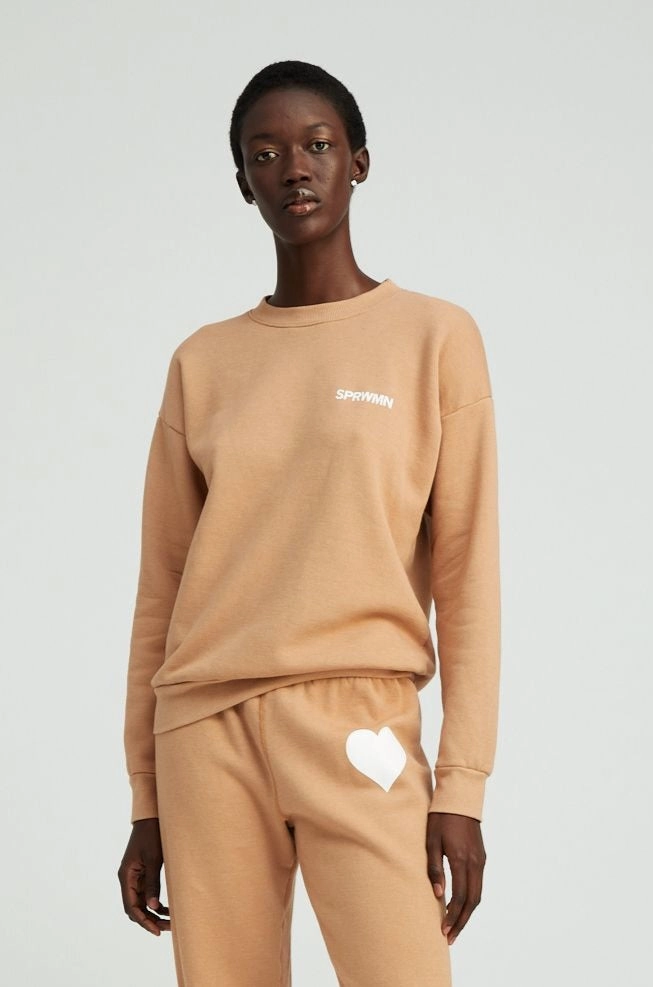 Thermal Insulation Tech Peach Logo Sweatshirt