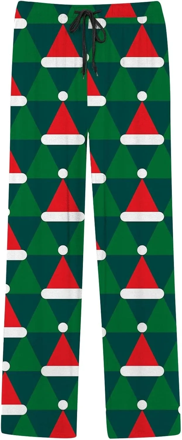 LCMTWX Pajama Bottoms for Men Women Pajama Pants with Drawstring and Pockets Sleep Bottoms Pajamas with Pockets Big and