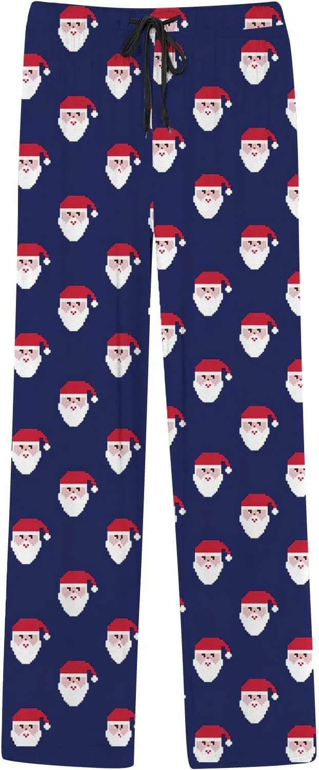 LCMTWX Pajama Bottoms for Men Women Pajama Pants with Drawstring and Pockets Sleep Bottoms Pajamas with Pockets Big and