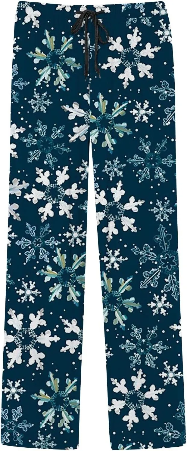 LCMTWX Pants for Men Pajama Pants with Drawstring and Pockets Men's Pajama Bottoms Men Pj Pants Flannel Pajama Halloween