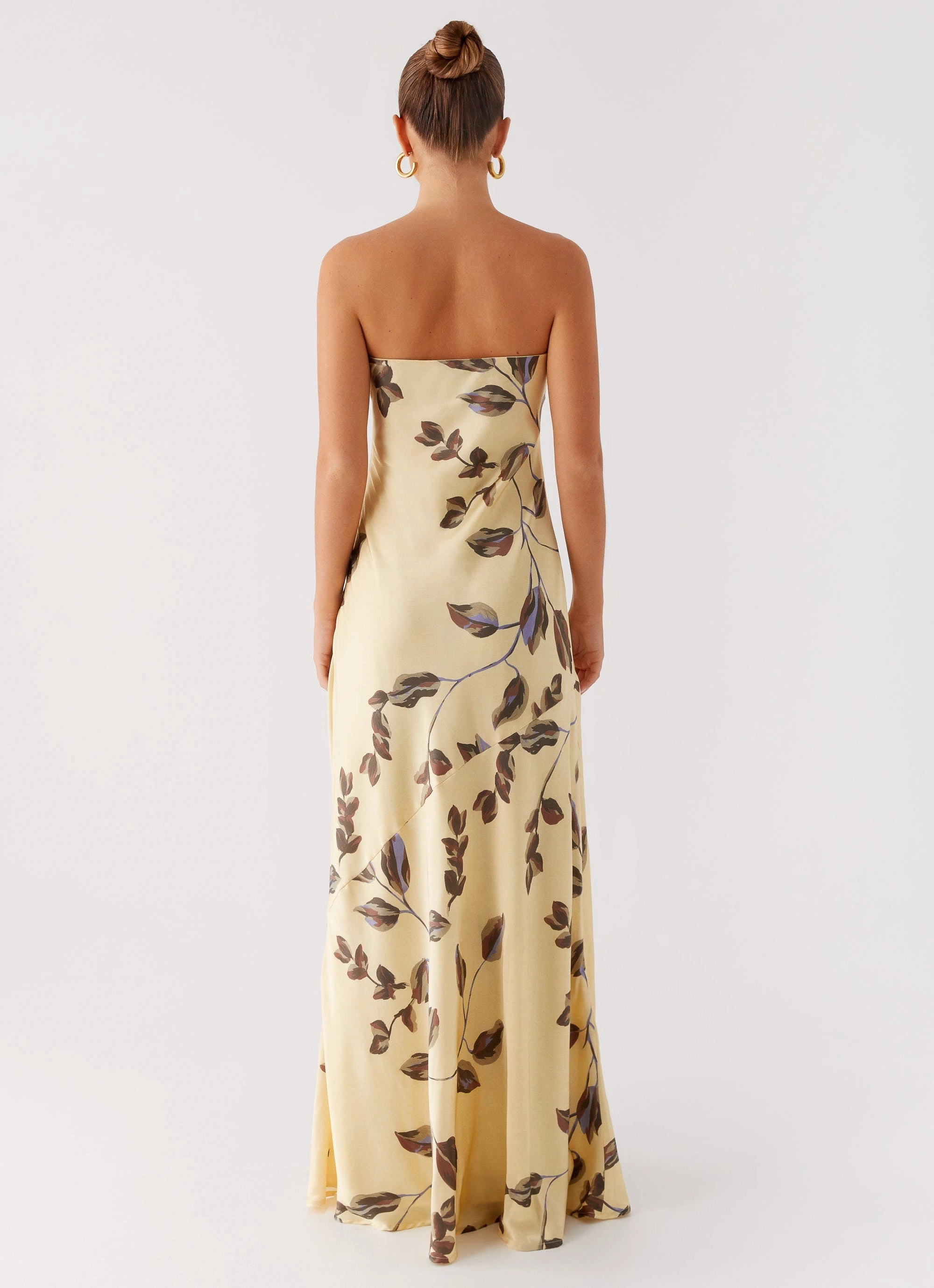 Alisa Strapless Maxi Dress - Buttercream Bliss Smart Layering