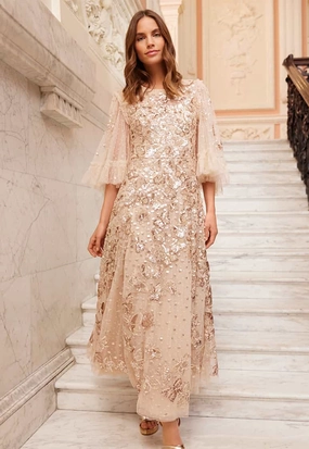Papillon Ankle Gown Travel Option Fashion-Forward