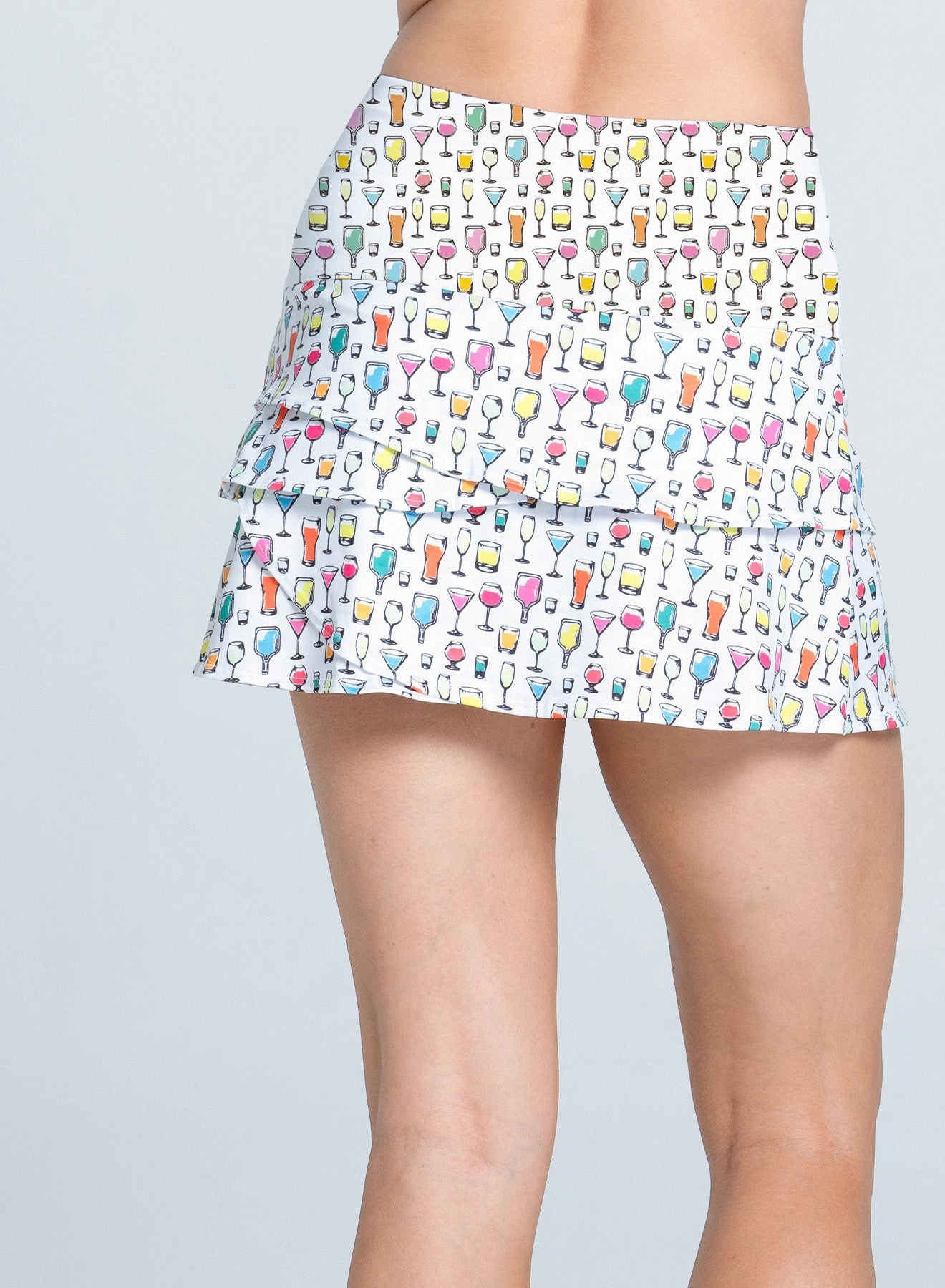 High Spirits Scallop Skirt-14" Anti Static Fabric Soft Brush Lining