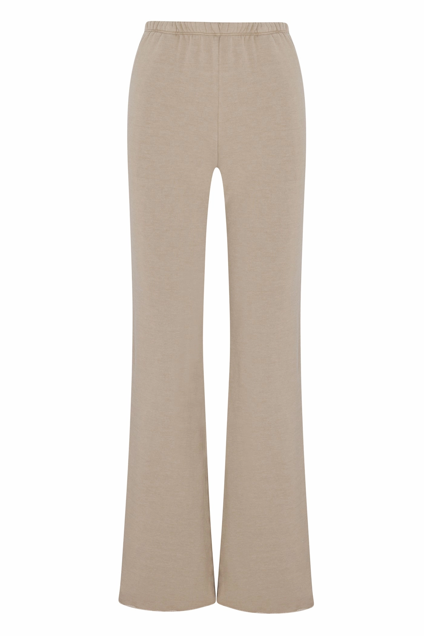 PreShrunk Fabric Casual Jacket Light Khaki Straight Leg Sweatpants