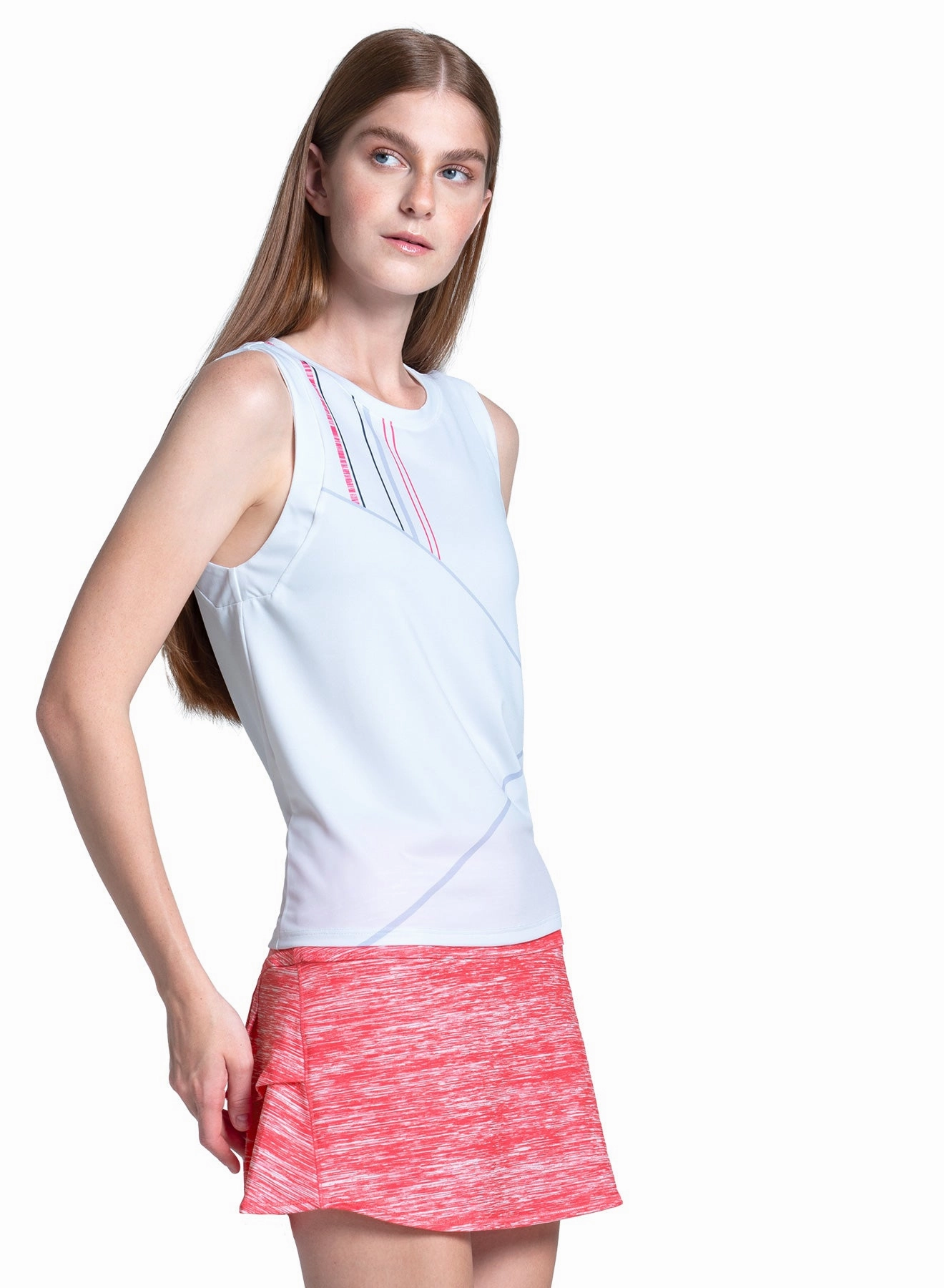 Stylish Look Versatile Base Layer Court Rush Tank