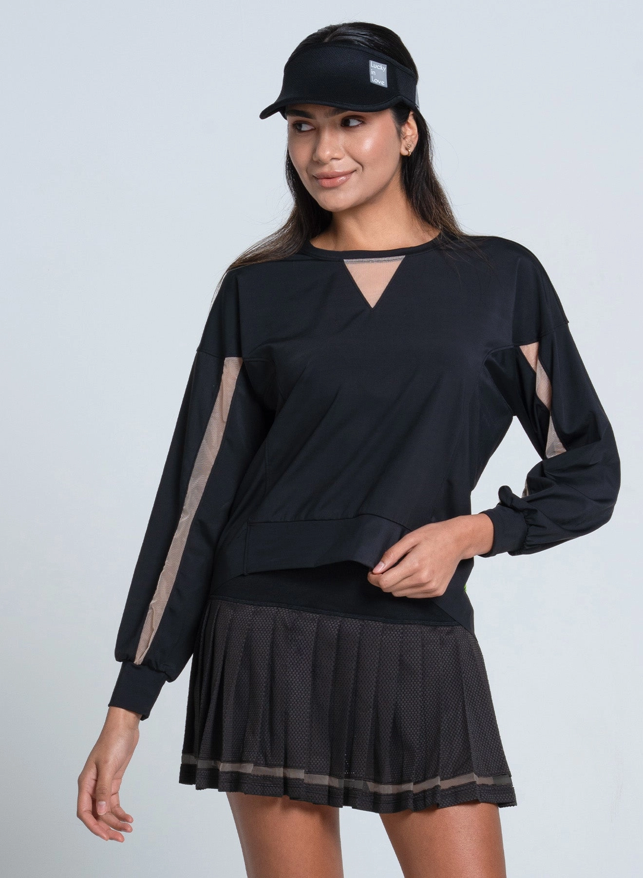 Long Be Tulle Pleat Skirt Multi-Purpose Wear Smooth Finish