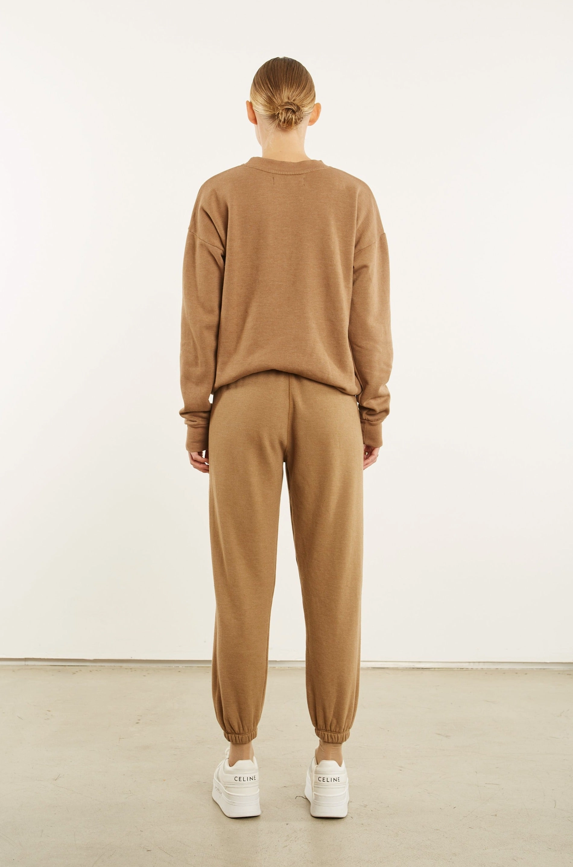 HighNeckline High Density Knit Camel Logo Sweatshirt