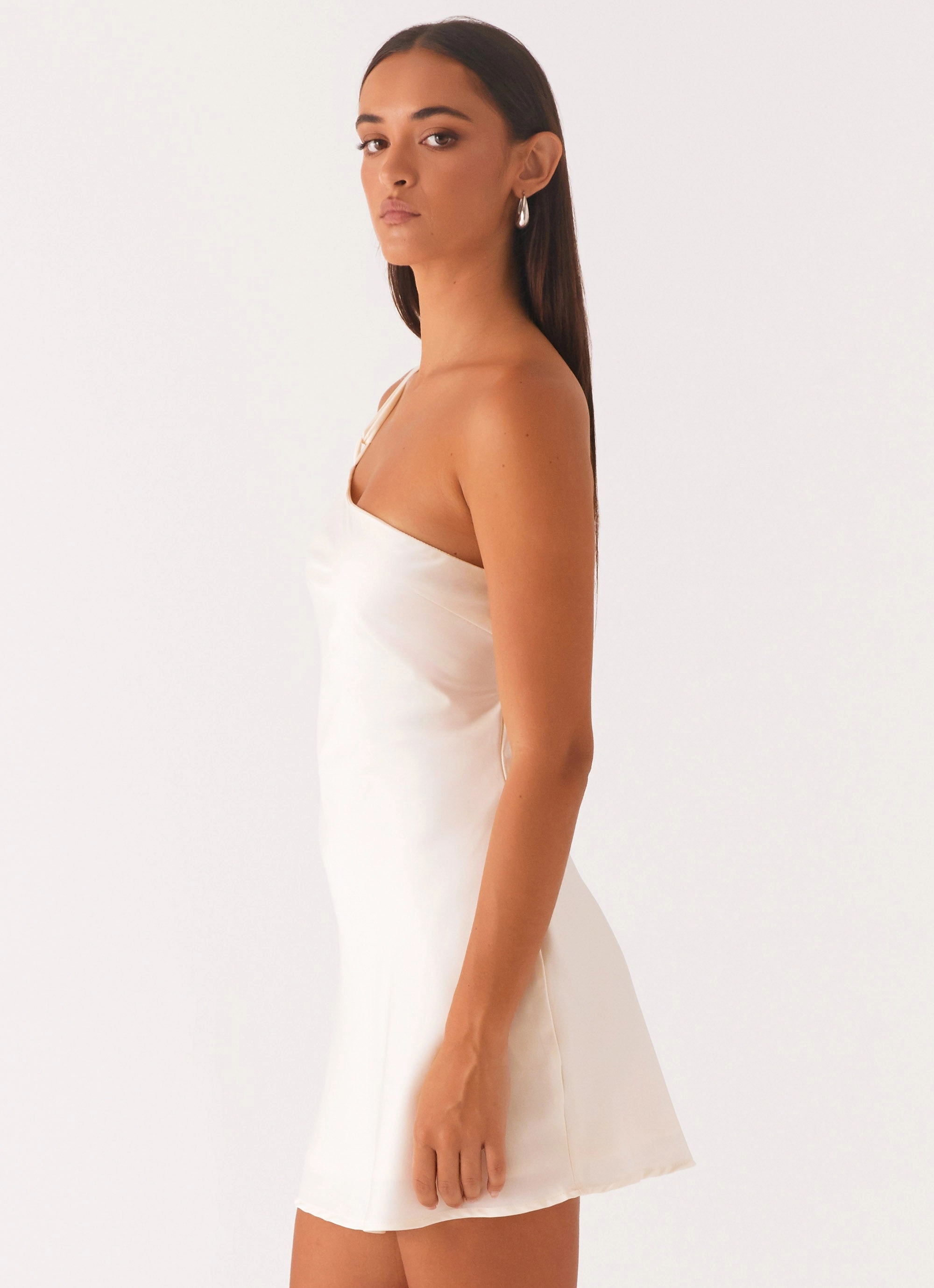 Lights Out Mini Dress - Pearl Natural Style