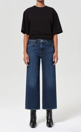 Harper Crop Jean in Echo Seasonal piece