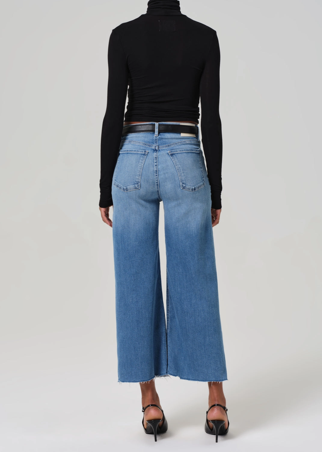 Lyra Wide Leg Crop in Bhodi Urban Explorer Evening Stroll Casual Friday