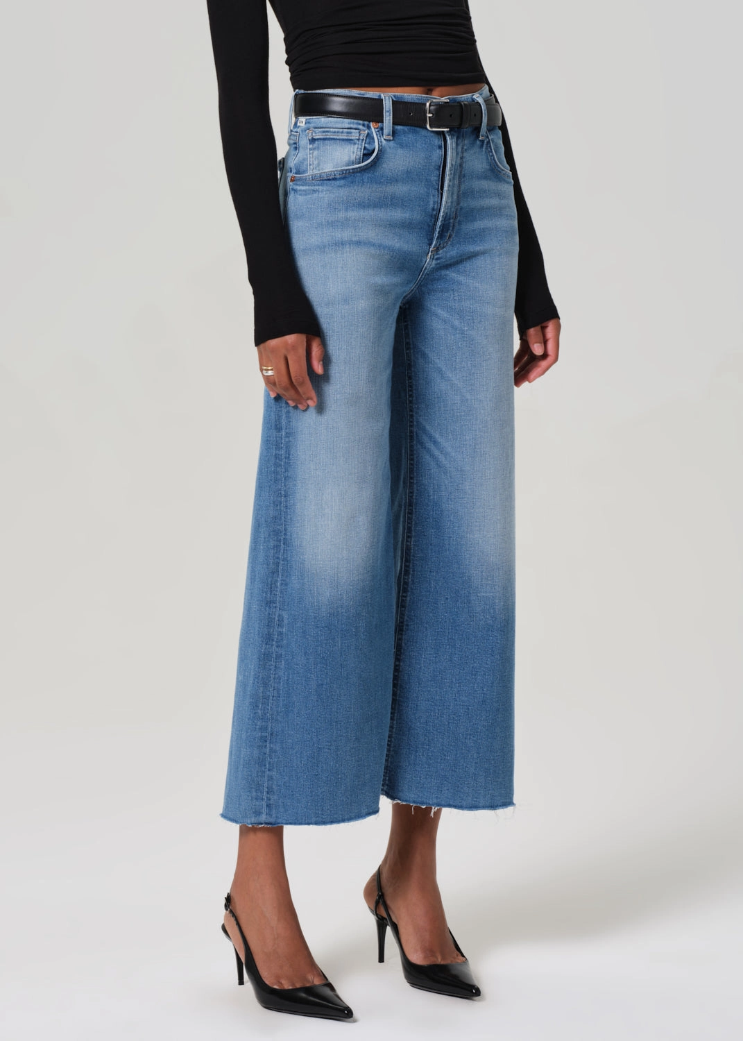 Great Base Nature Lover Gym Ready Music Event Lyra Wide Leg Crop in Bhodi