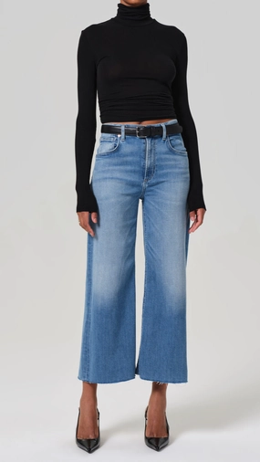 Lyra Wide Leg Crop in Bhodi Youth Style Weekend Style Rainy Day