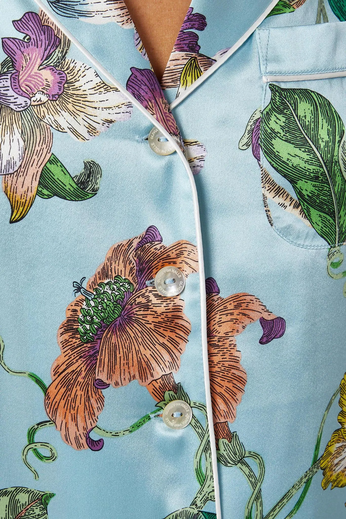 Lila Ceres silk pajama set