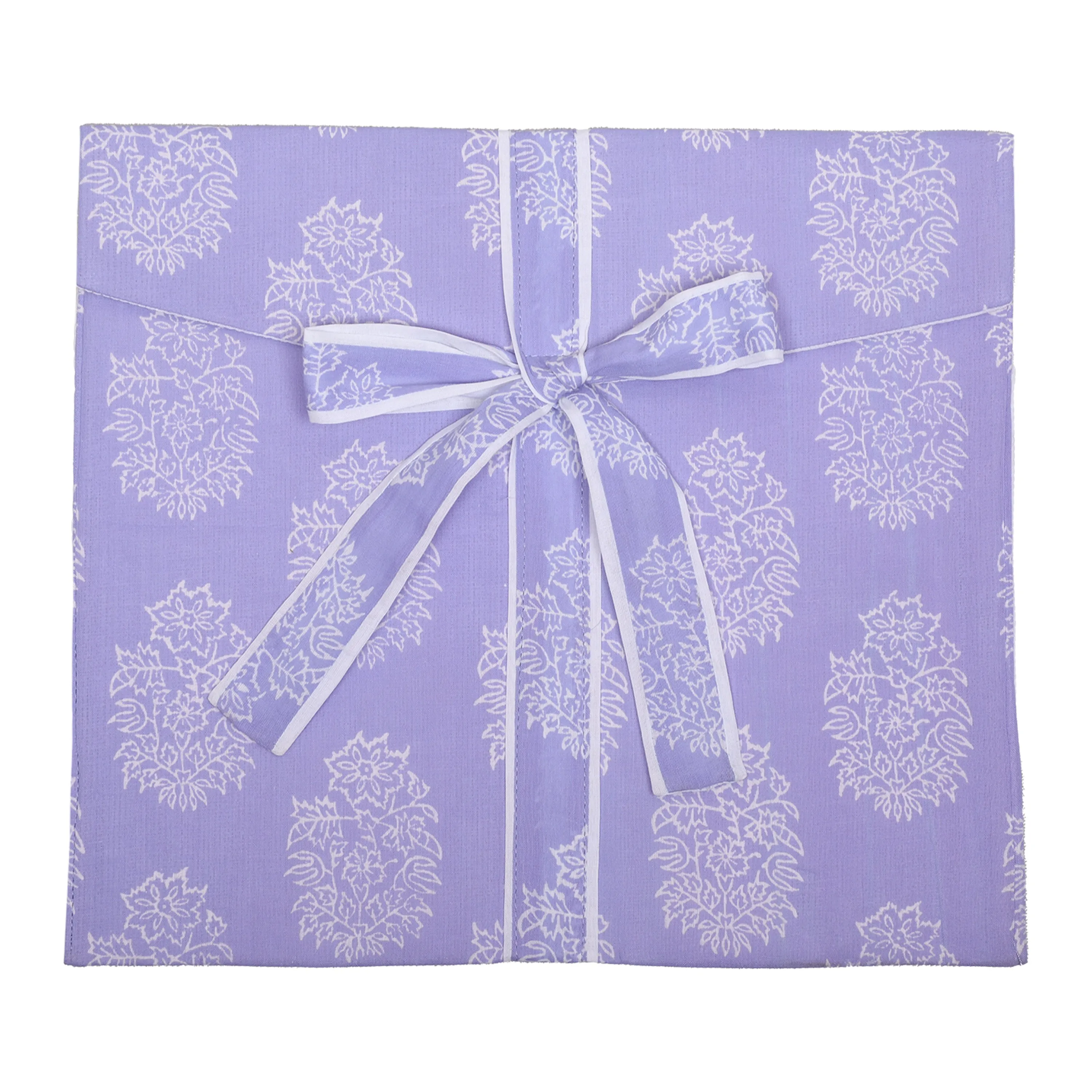 Lilac Amer Cotton Dress Robe
