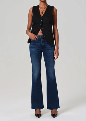 Timeless Waist Lilah Flare With Welt Pocket in Marvita
