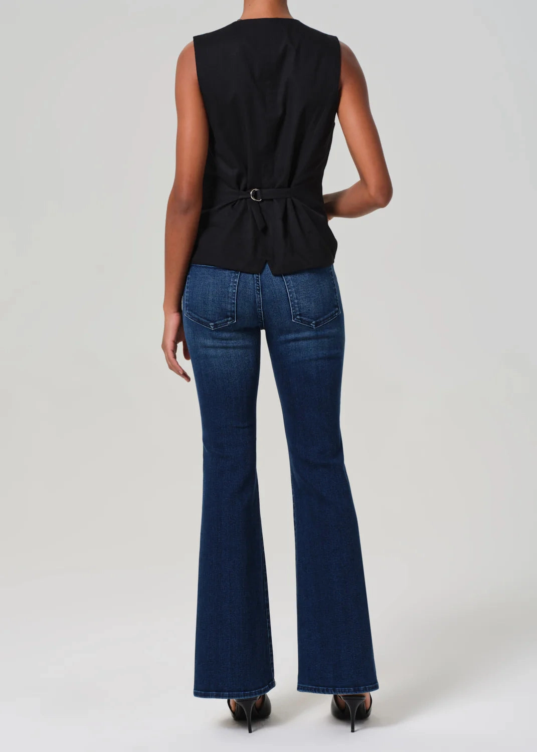 Lilah Flare With Welt Pocket in Marvita Functional Wear Button Fly Option