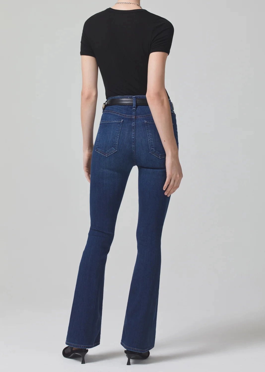 Classic Wear Textured Daily Go Lilah High Rise 30" Bootcut in Provance