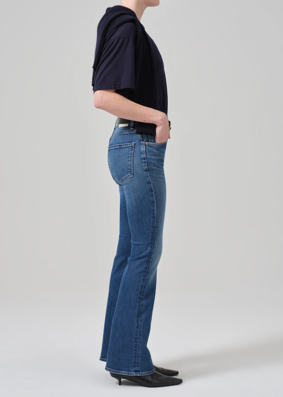 Rainy Day Everyday All Round Fit Lilah High Rise Bootcut 32.5" in Abalone