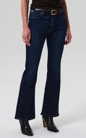 Brushed Interior Smart Casual Neutral Lilah High Rise Bootcut 32.5"In Dakota