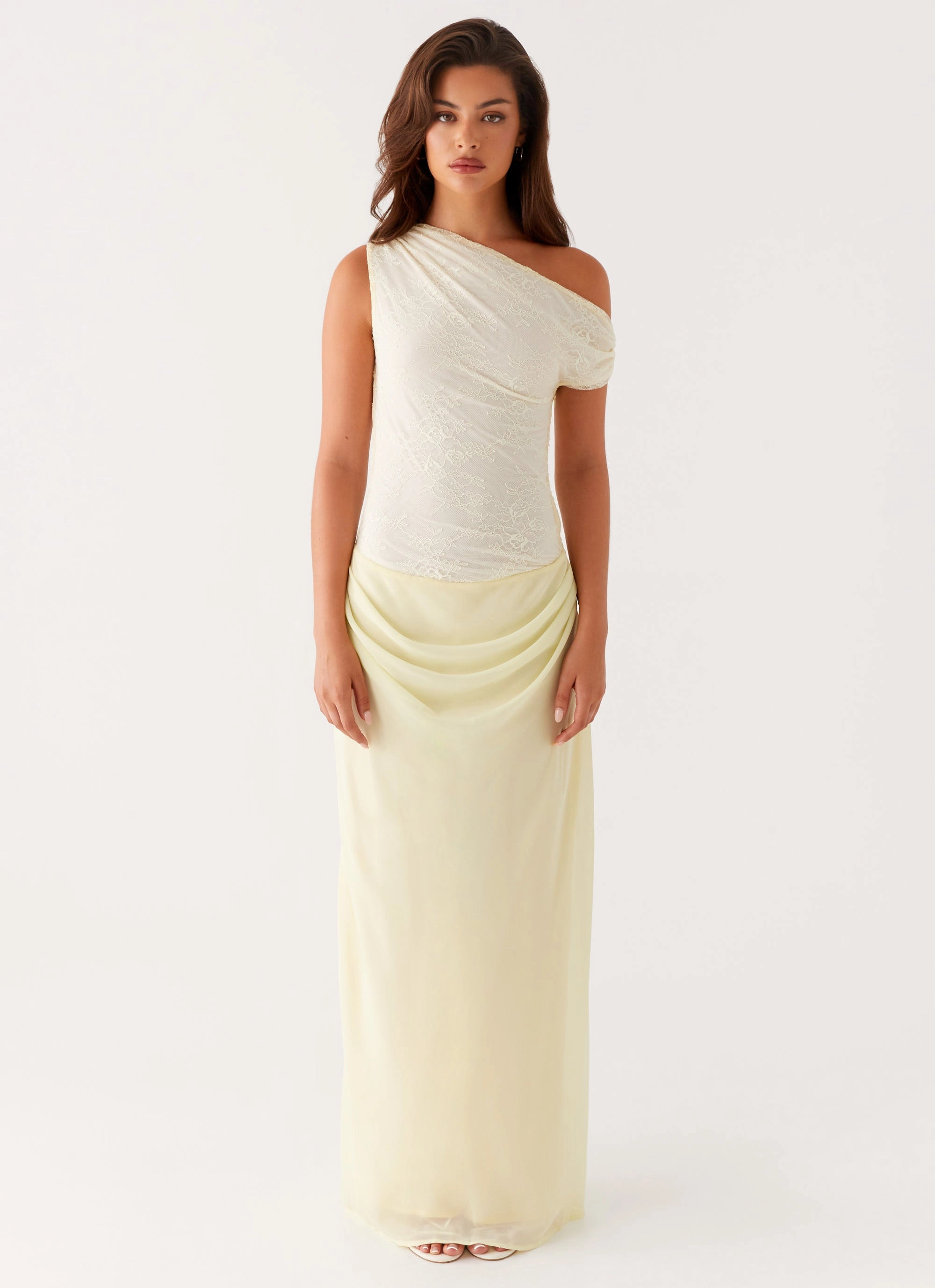 Lili Maxi Dress - Yellow Urban Spirit Cozy Flex