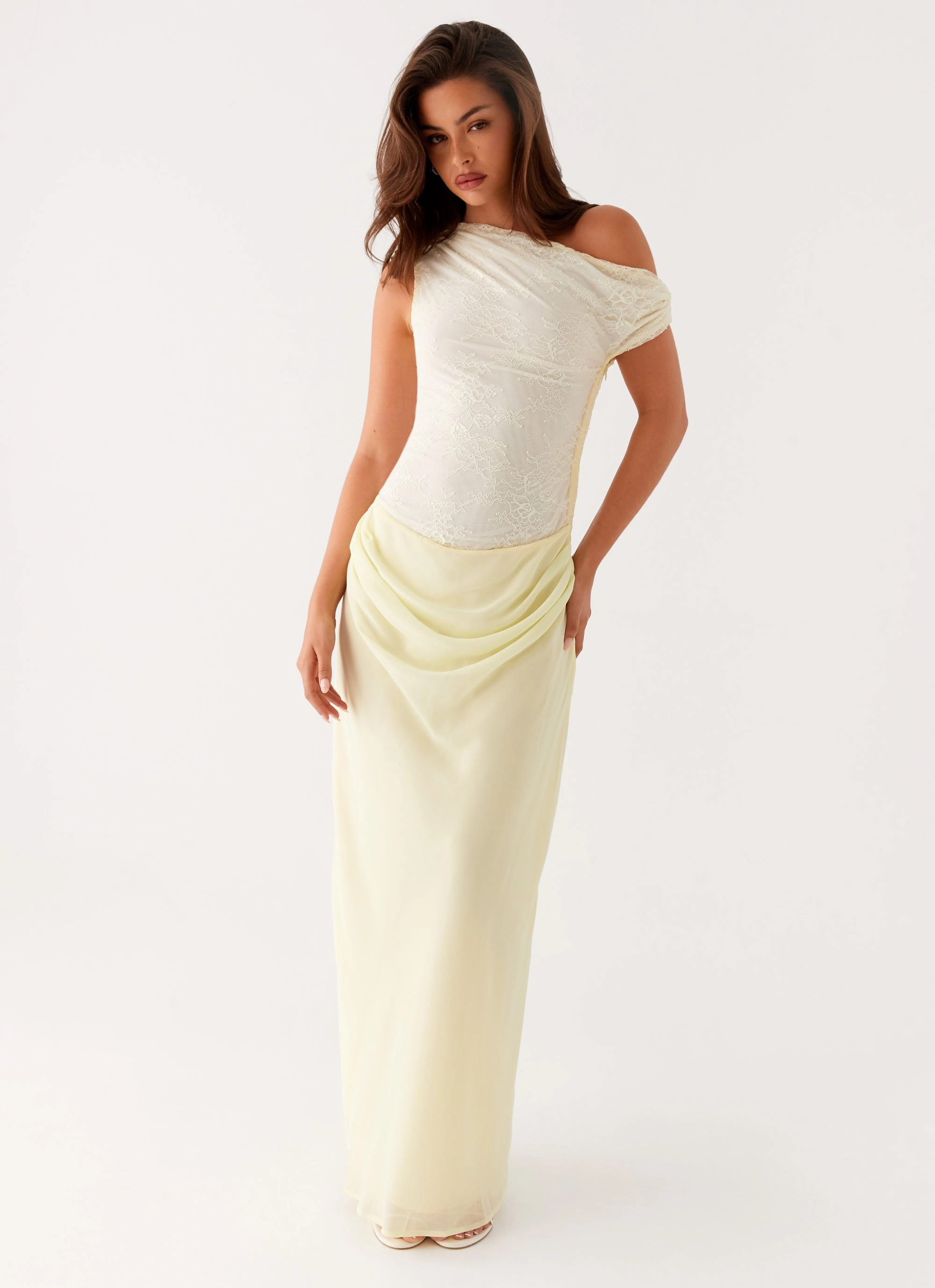 Lili Maxi Dress - Yellow Lightweight-Comfort Breathable Layering