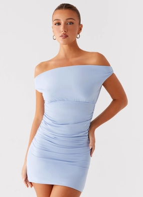 Lilosa Mini Dress - Blue Sunny Lace