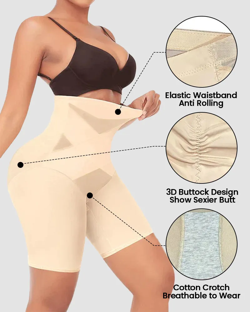 LilyLove® Ultra Comfy Mid-Thigh Shaping Shorts