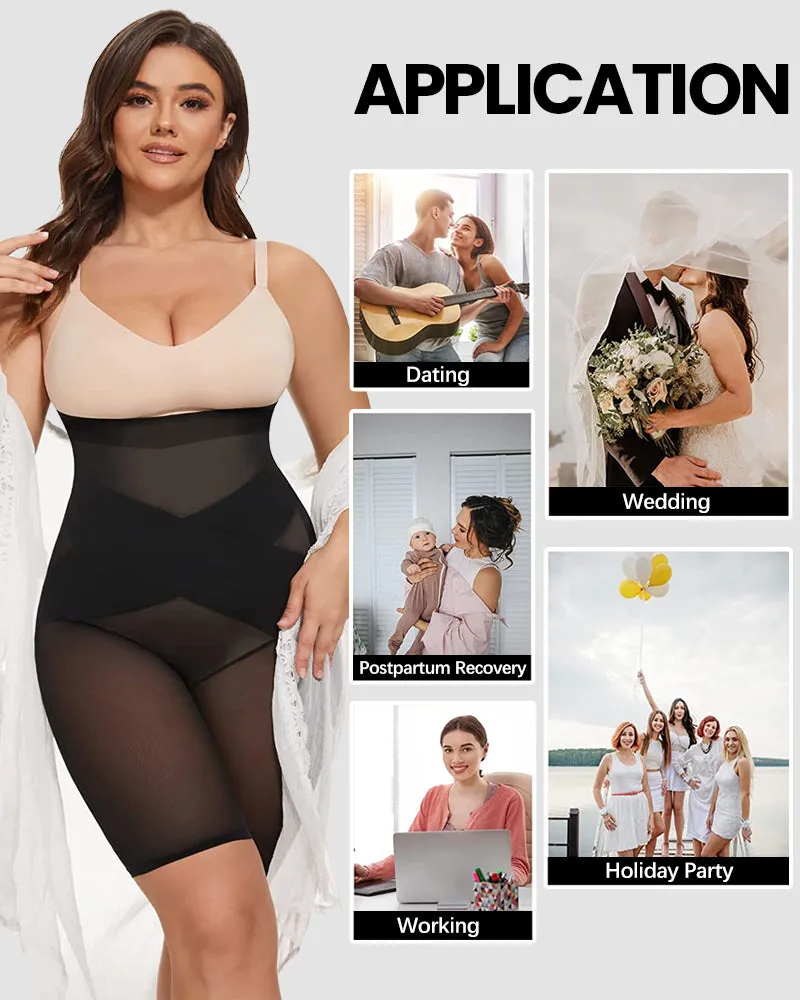 LilyLove® Ultra Comfy Mid-Thigh Shaping Shorts