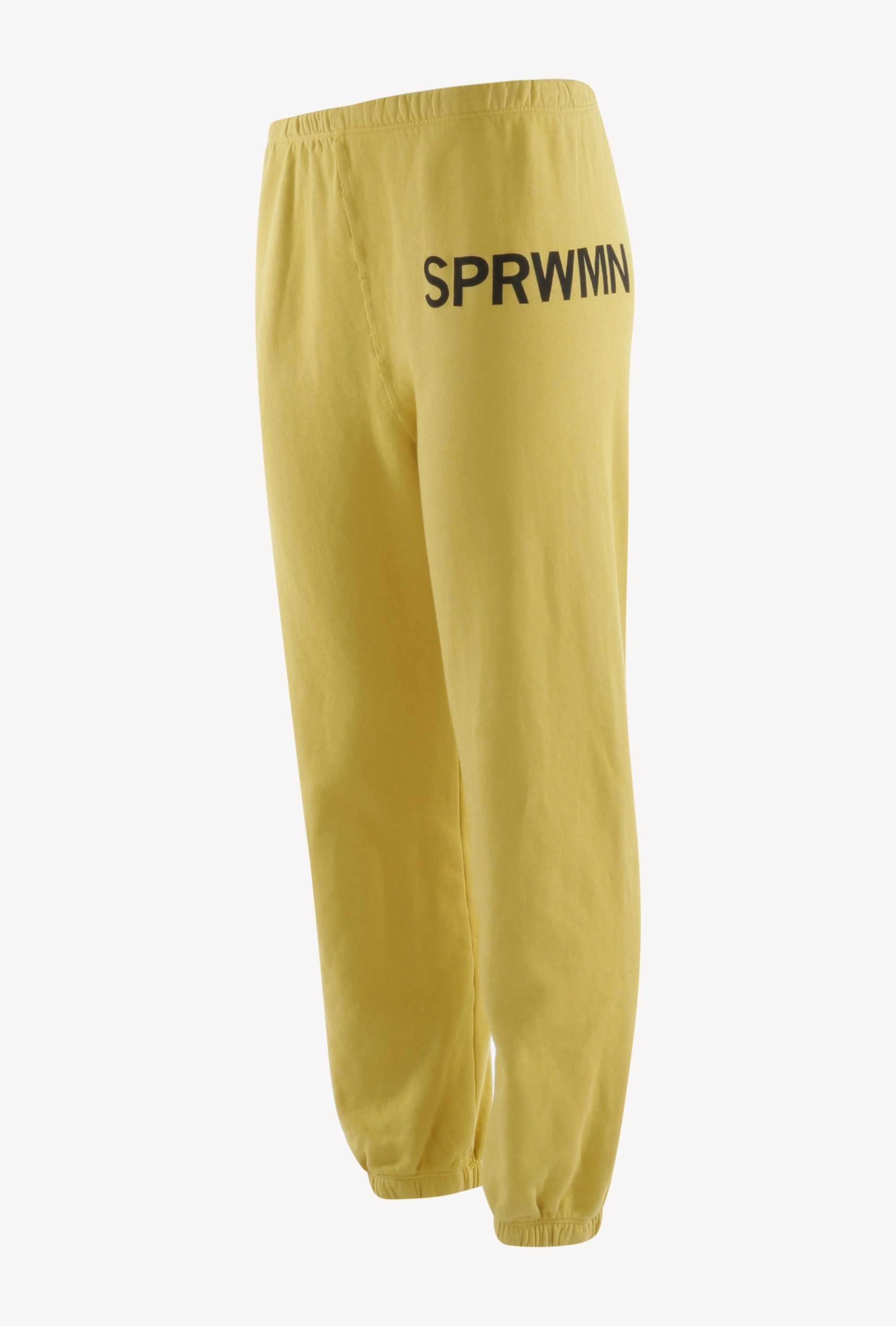 HeavyweightThermal Sustainable Manufacturing Limoncello Cotton Big Logo Sweatpants