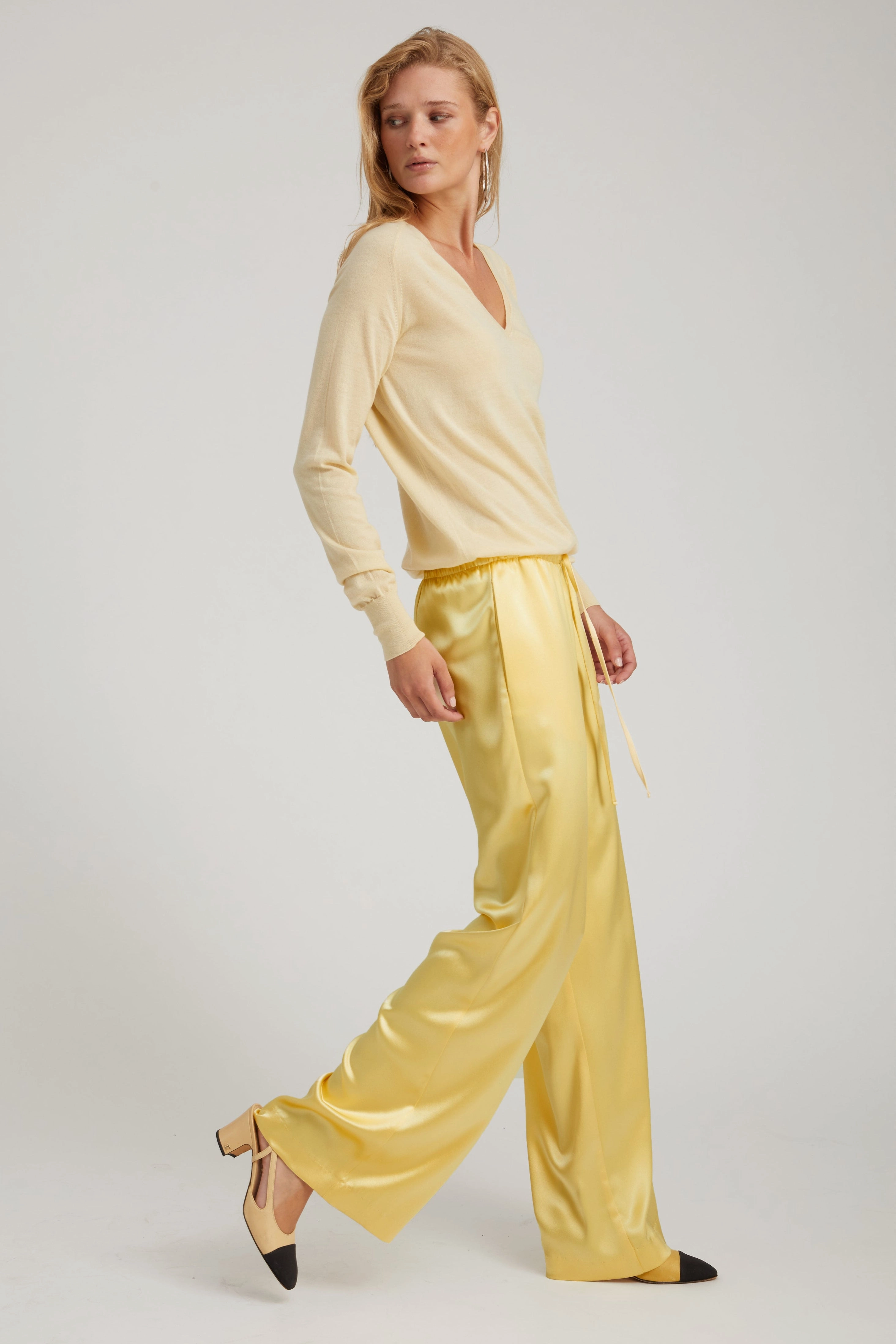 Limoncello Silk Kauai Pants Street Comfort Unrestricted Movement