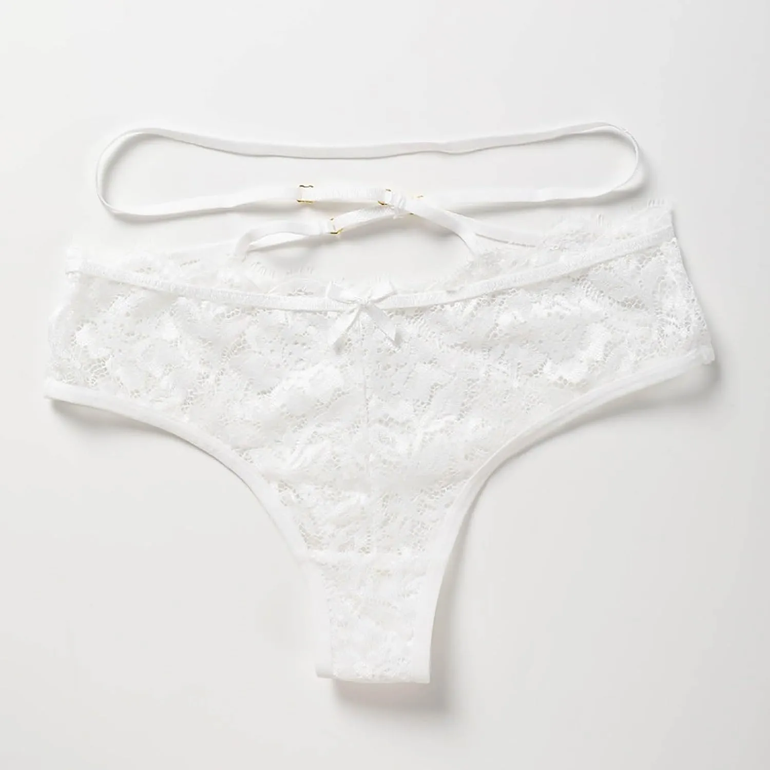 Lingerie Set Loungewear Sexy Underwear Home Relaxation T Back Panty Set Wear Evenings G-String Thongs Women