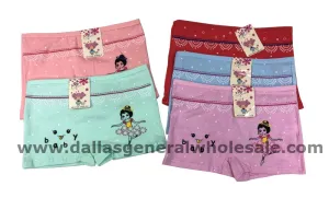 Little Girls Ballet Boxer Briefs Wholesale