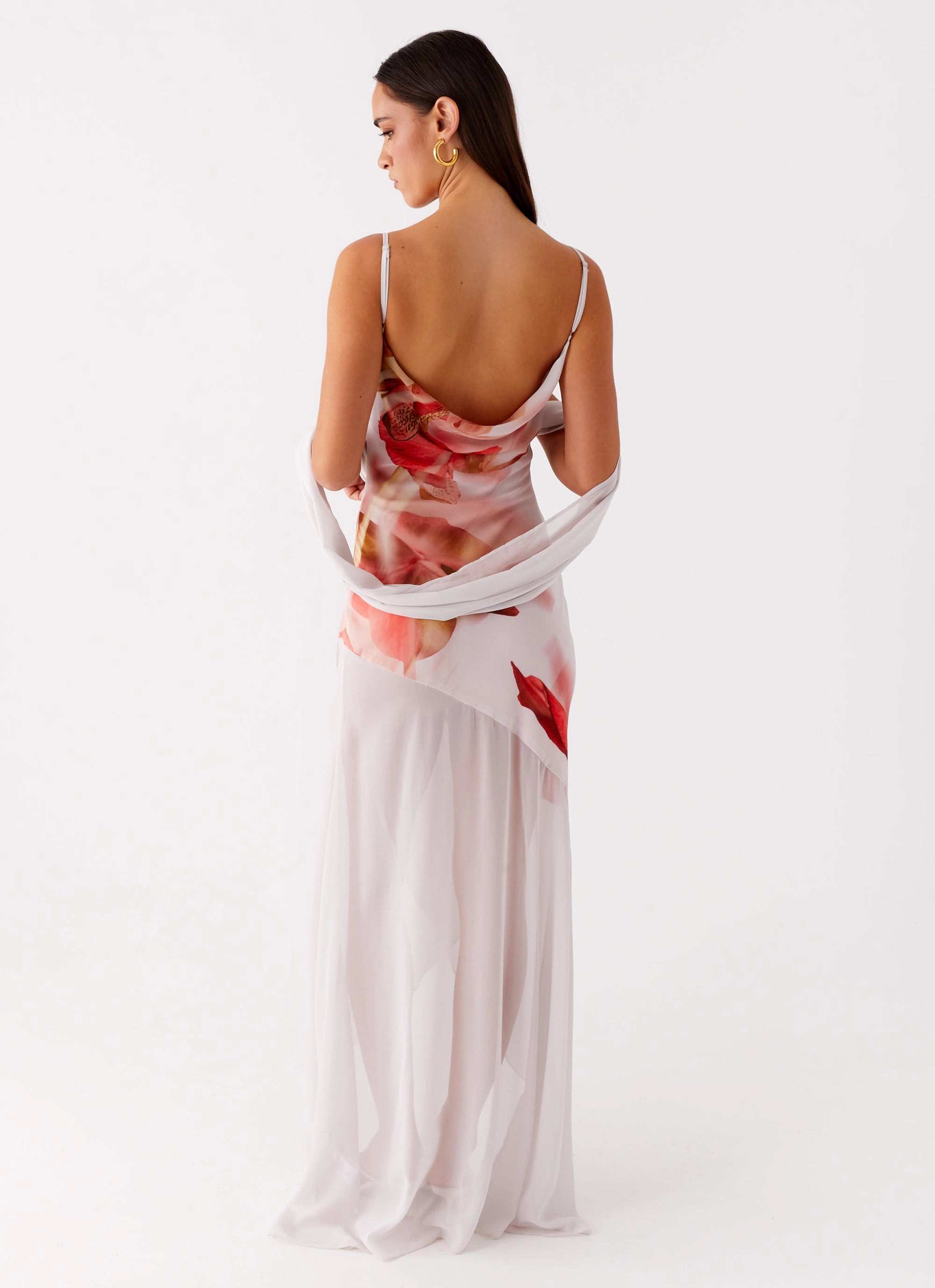 Loire Maxi Dress - Peach Rose Cozy and Comfortable All-day Comfort