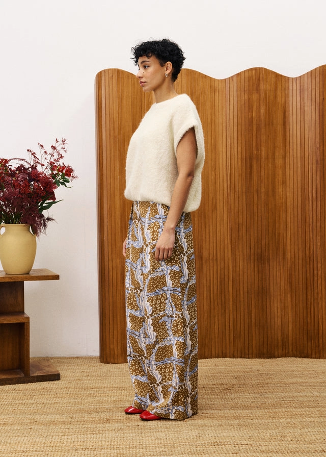 Odor Control Fabric Loki Pant in Leo Ocre