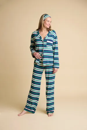 Long Sleeve Button Down Pajama Set