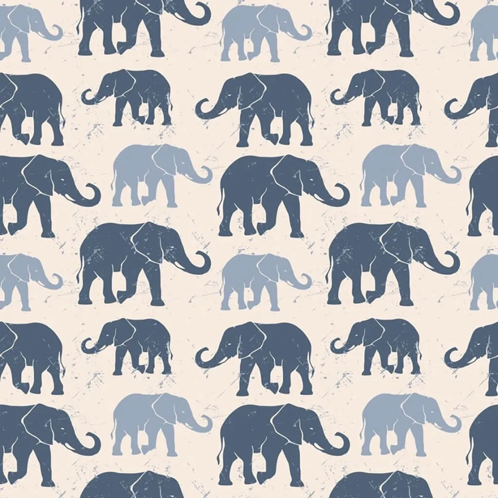 Long Sleeve Pajama Set Ethan's Elephants