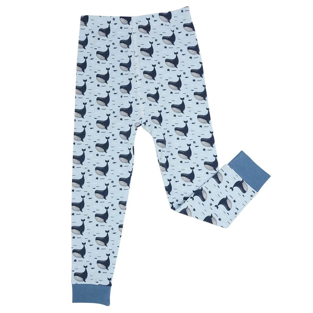 Long Sleeve Pajama Set Whale