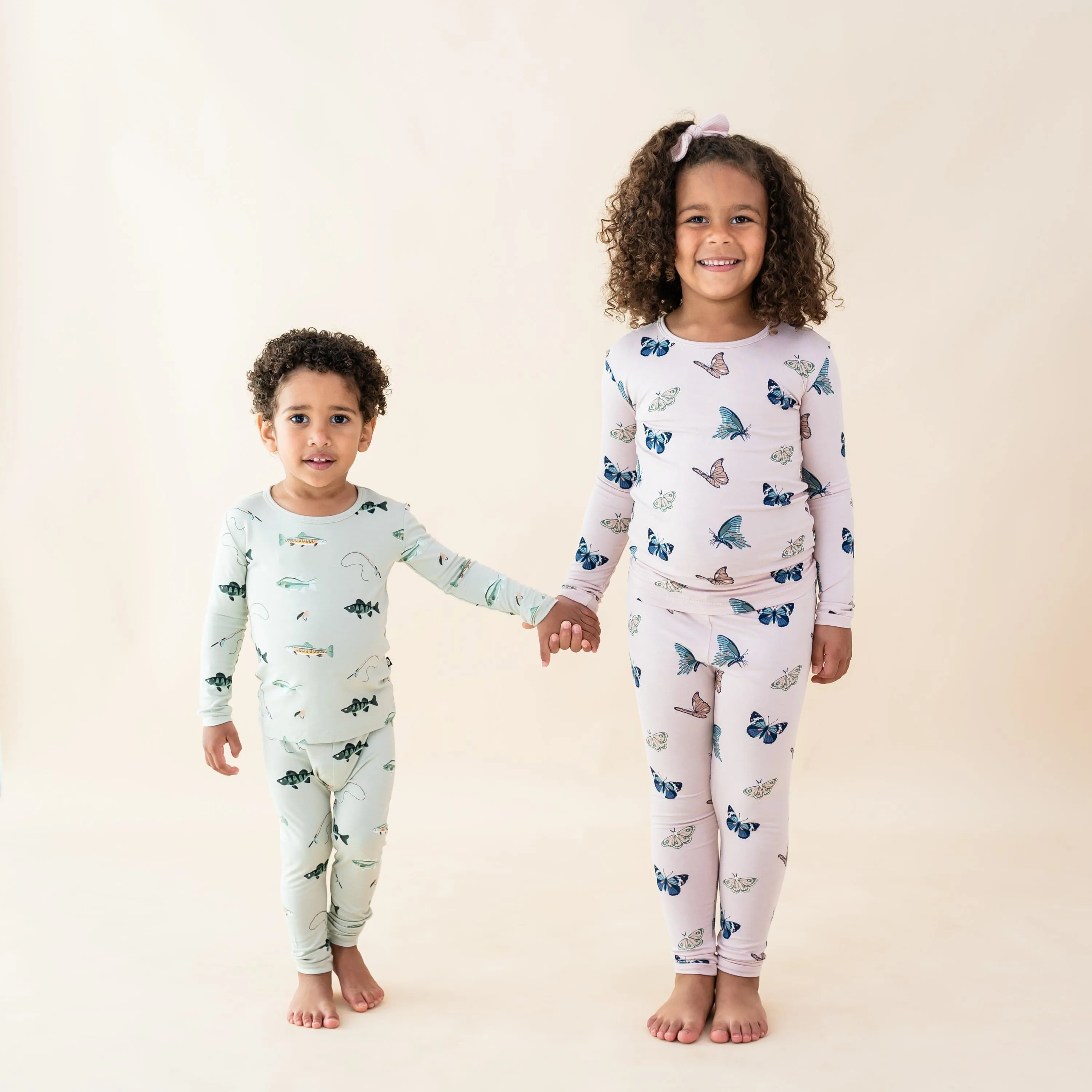 Long Sleeve Pajamas in Fishing