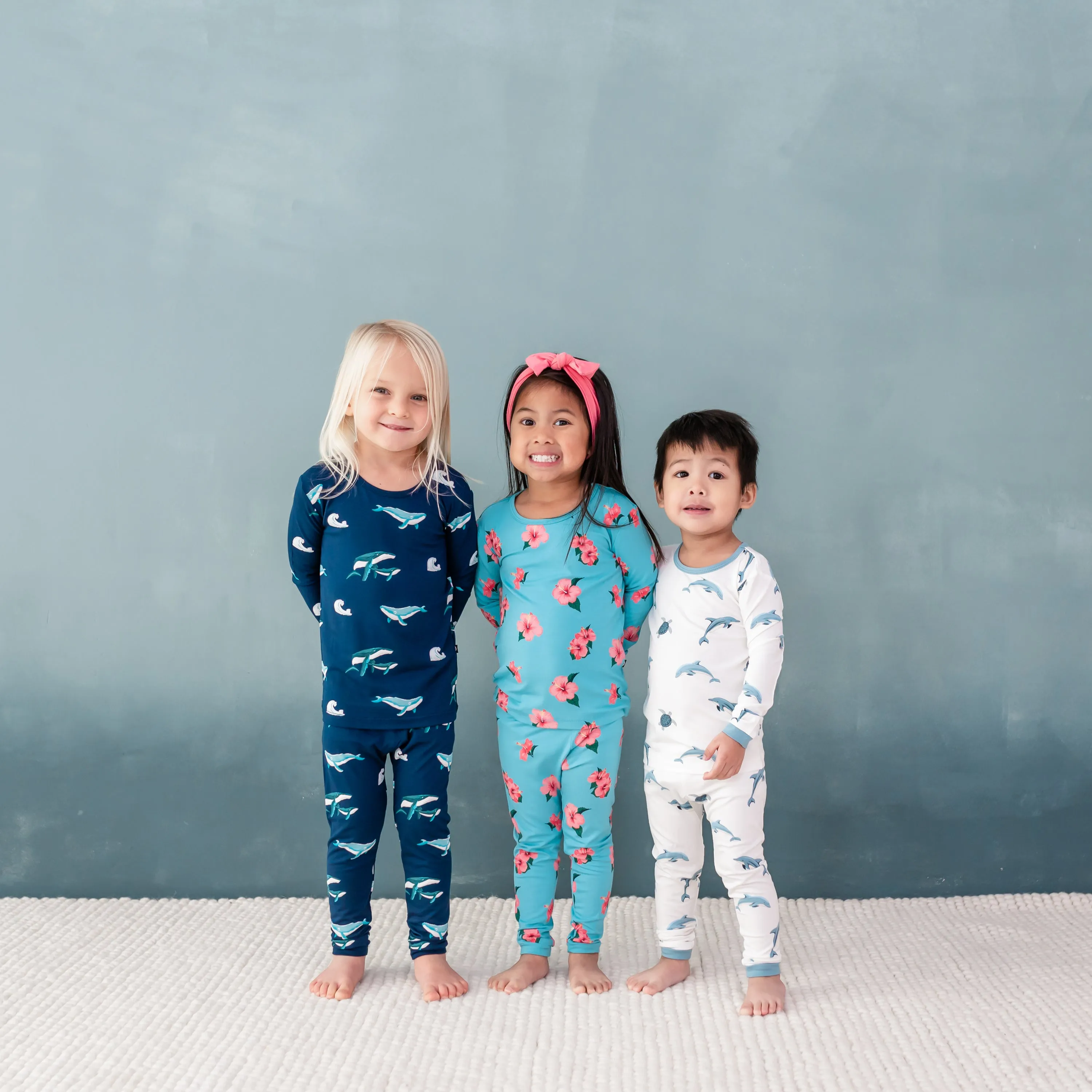Long Sleeve Pajamas in Humpback