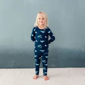 Long Sleeve Pajamas in Humpback