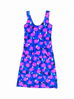 Chic Everyday Wear Long Bali Tank Dress Impatiens