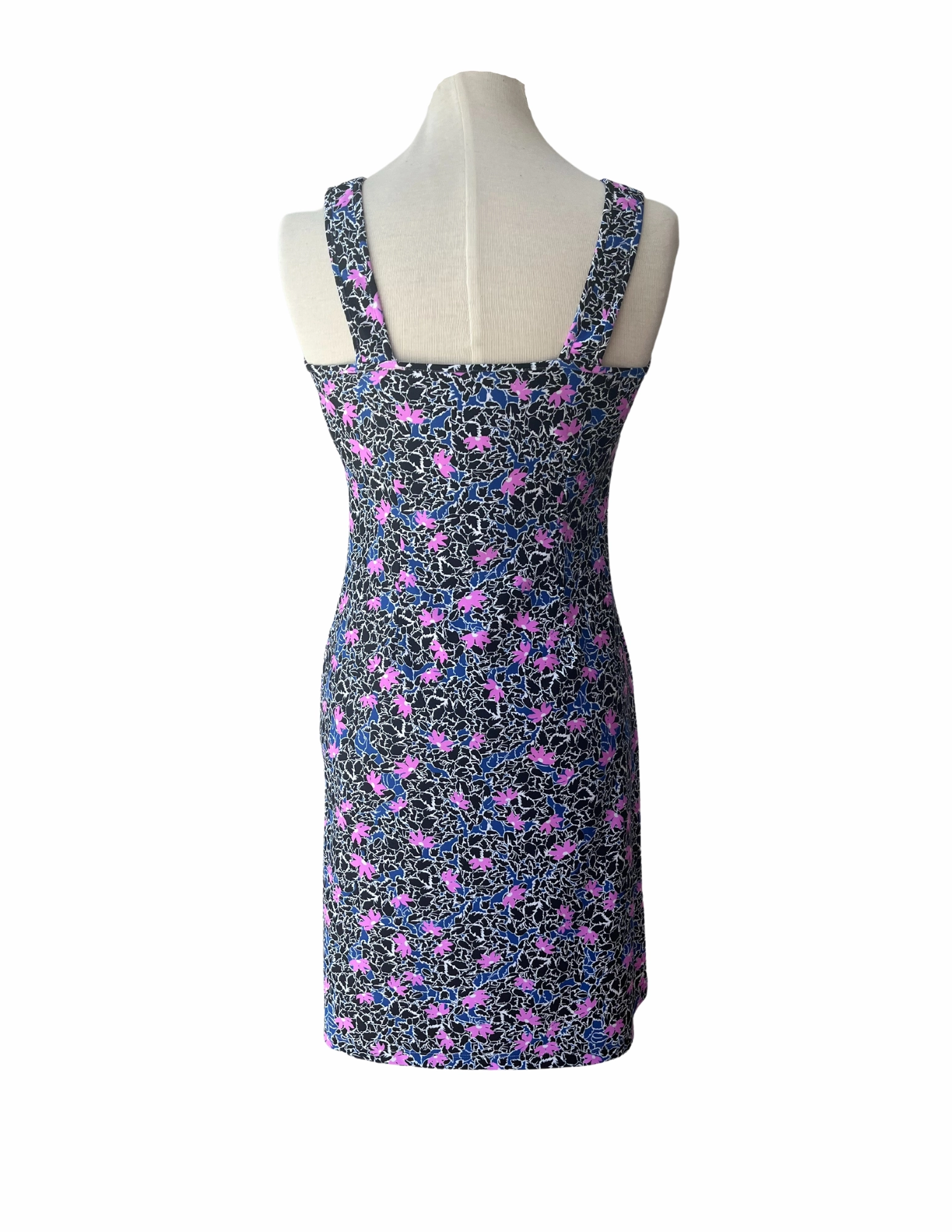 Long Bali Tank Dress Scaevola Orchid/Black Lux Look Vibrant Layer