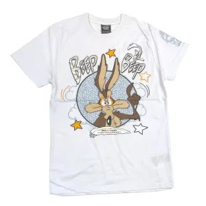 Looney Tunes Wile E Coyote Foil Print Tee (White) / $16.99 2 for $30
